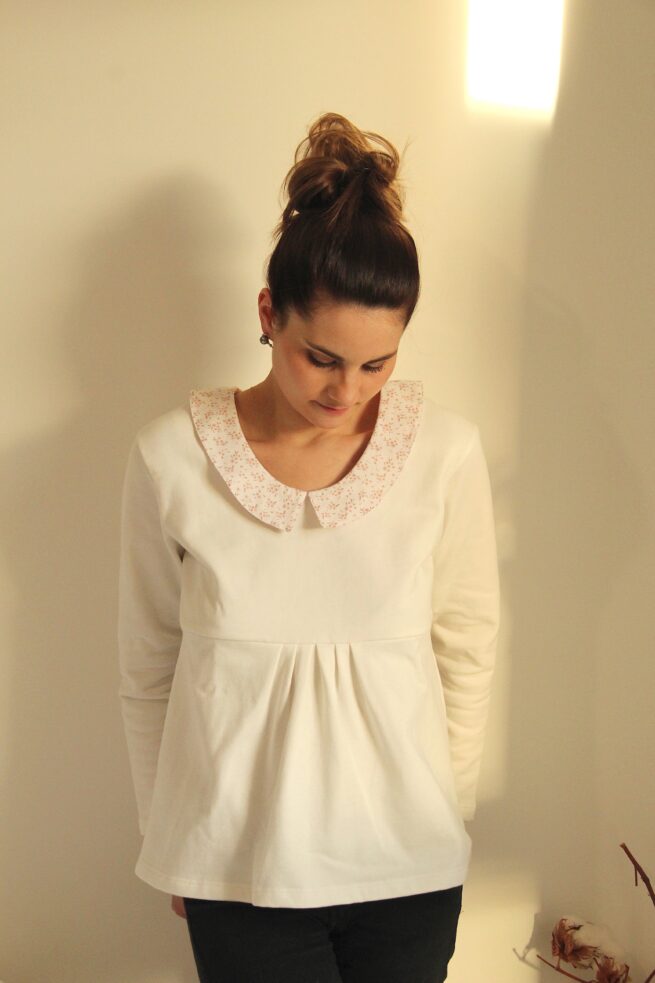 blouse femme coton bio made in France